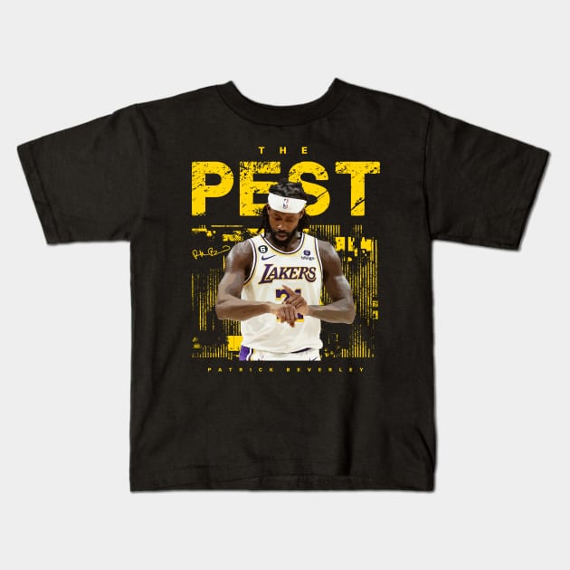 Patrick Beverley Kids T-Shirt by Juantamad